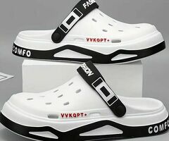 Fashionable Unisex Spring And Summer Casual Clogs - Soft Sole, Breathable Footwear for Outdoor Activ